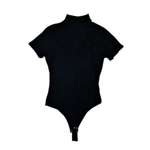 (Up To 50% Off SALE) Garage Turtleneck Short Sleeve Bodysuit Top